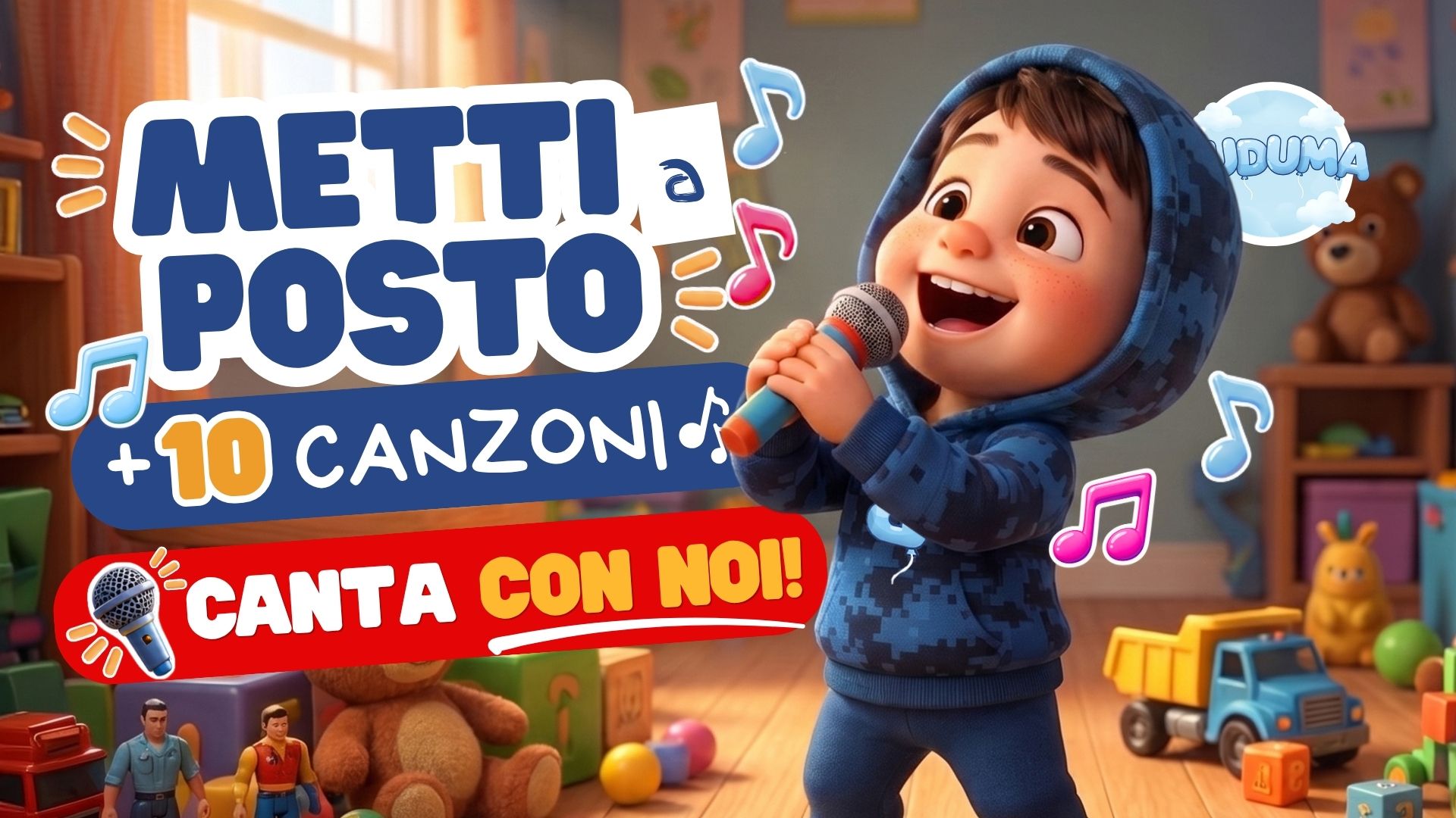 Canta con noi - Metti a posto e altre 10 canzoni - BUDUMA