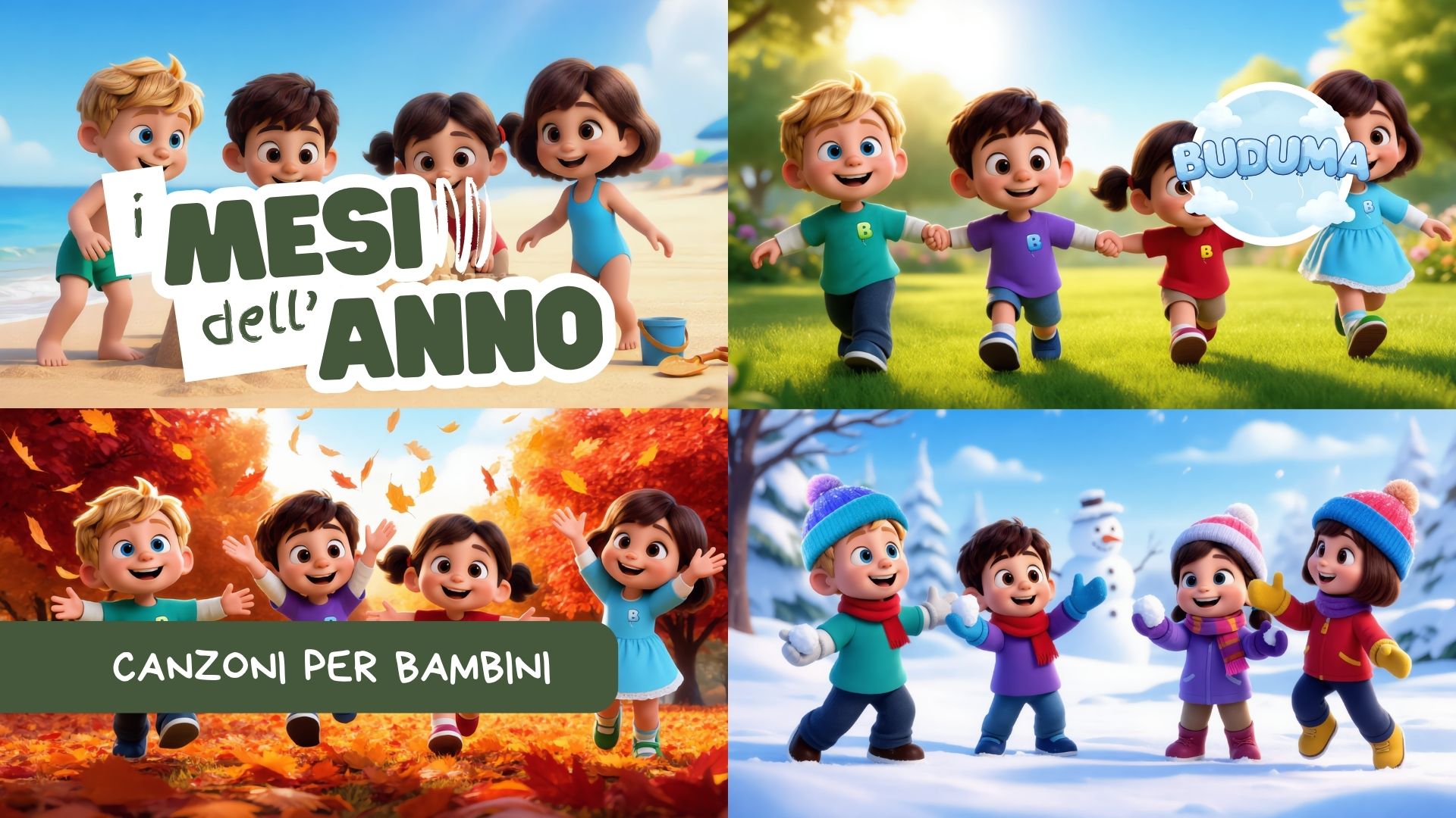 I mesi dell'anno - BUDUMA